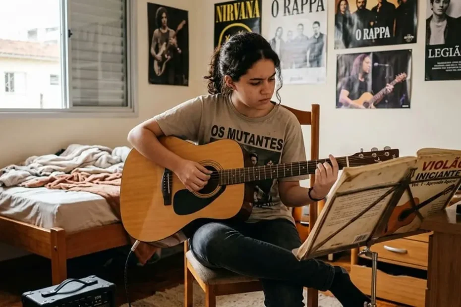 como aprender guitarra do zero iniciante