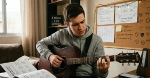 quanto tempo leva para aprender guitarra iniciante estudando acordes